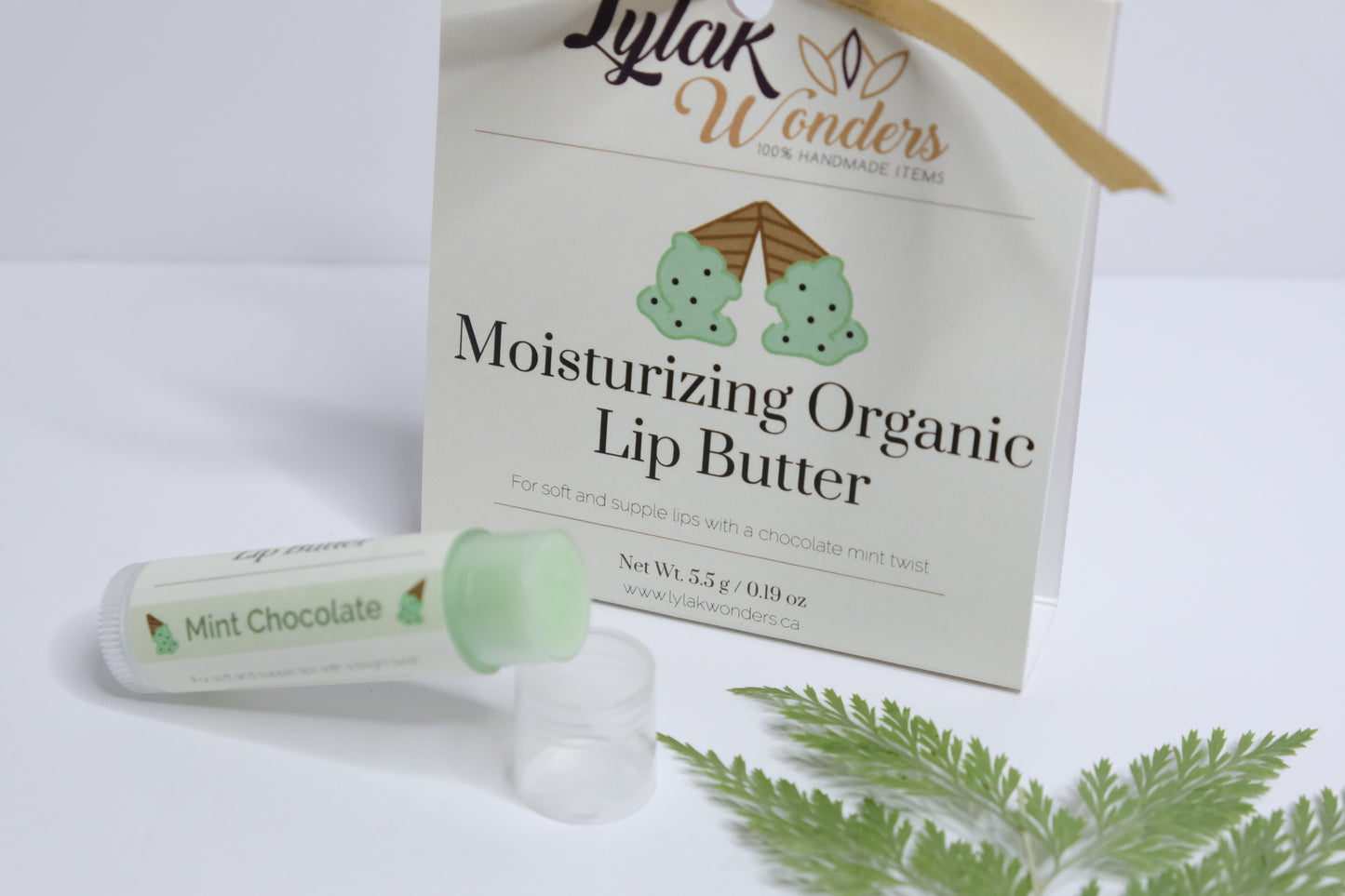 Organic Mint Chocolate Lip Butter