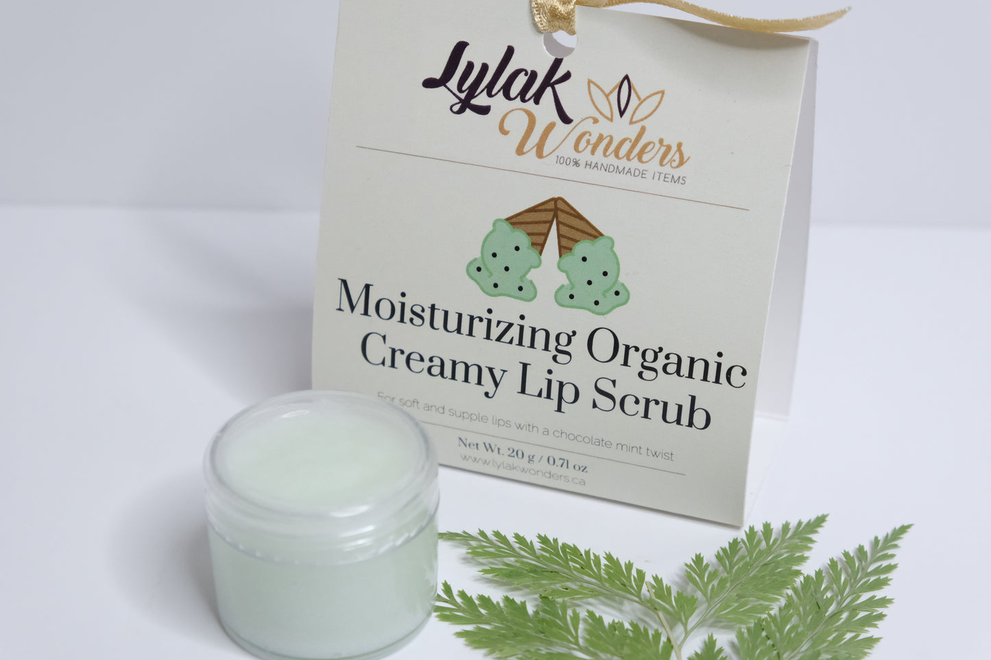 Organic Mint Chocolate Creamy Lip Scrub