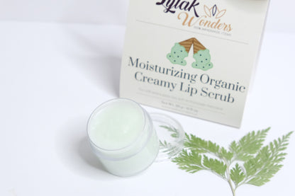 Organic Mint Chocolate Creamy Lip Scrub