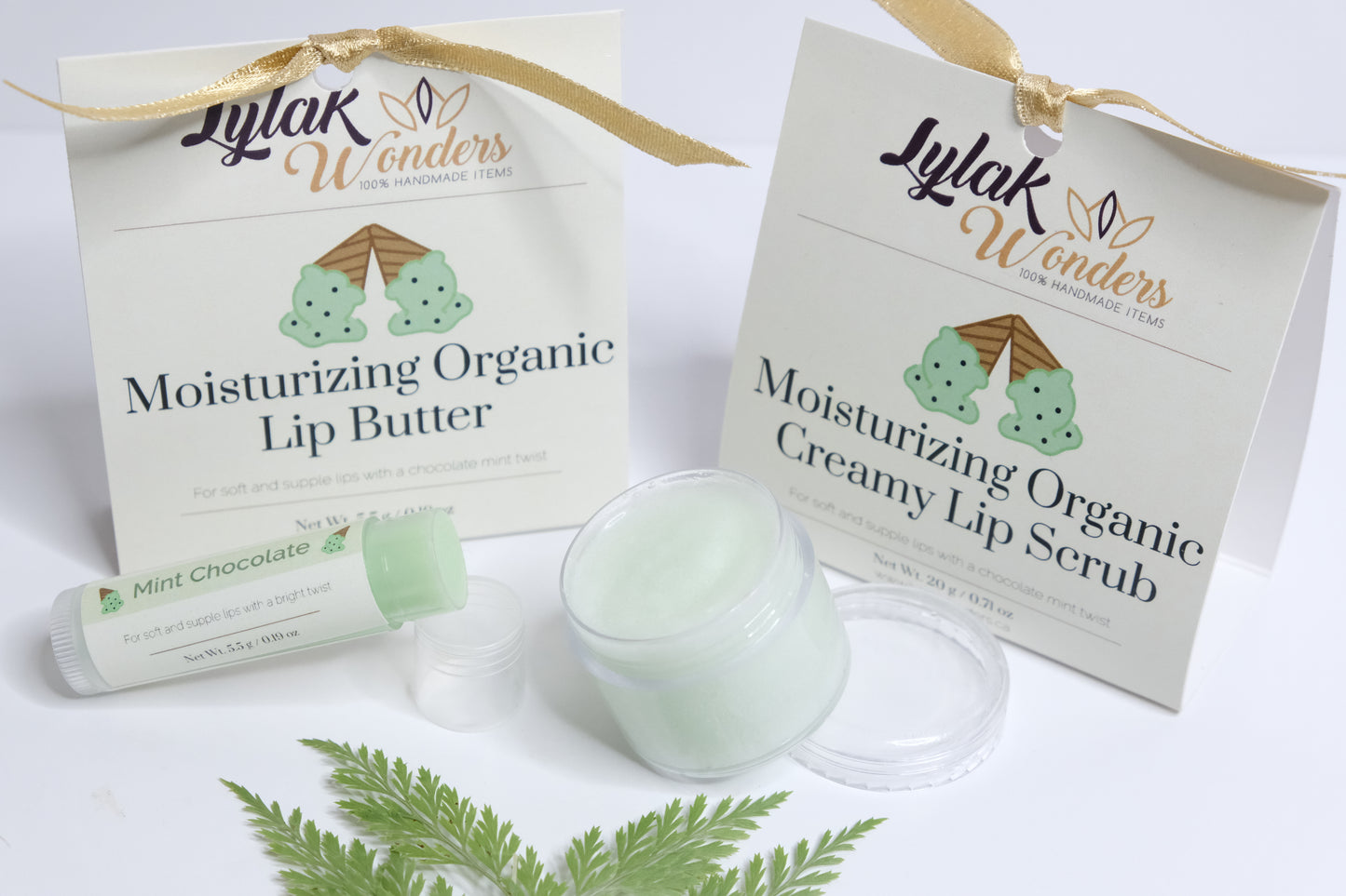 Organic Mint Chocolate Lip Love Set