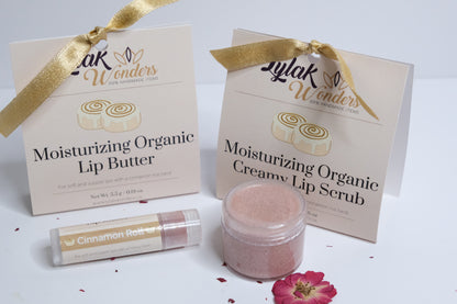 Organic Cinnamon Roll Lip Love Set