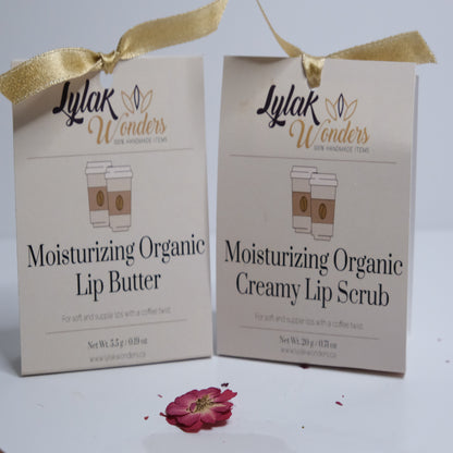 Organic Coffee Lip Love set