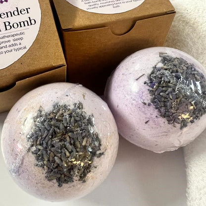 Organic Lavender Bath Bomb