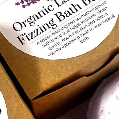 Organic Lavender Bath Bomb