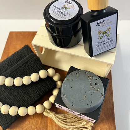 Organic Blue Tansy Beard Care Set