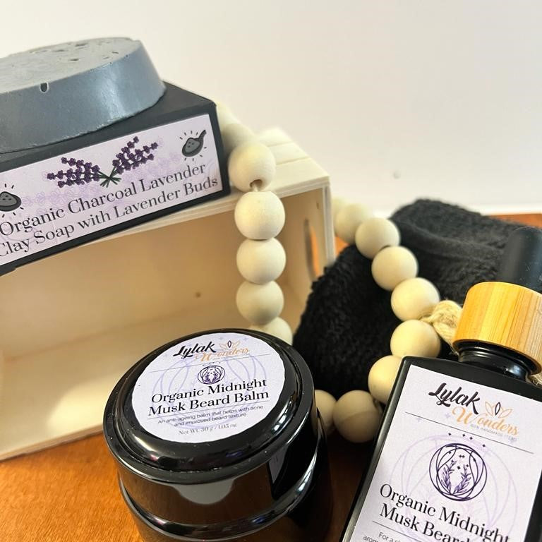 Organic Midnight Musk Beard Care Set