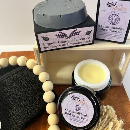 Organic Midnight Musk Beard Care Set