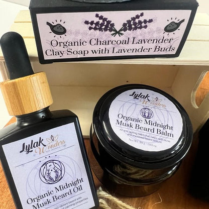 Organic Midnight Musk Beard Care Set