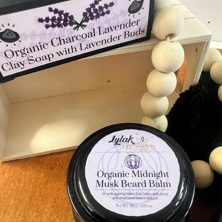 Organic Midnight Musk Beard Care Set