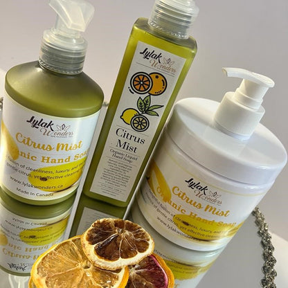 Organic Citrus Mist Liquid Hand Soap