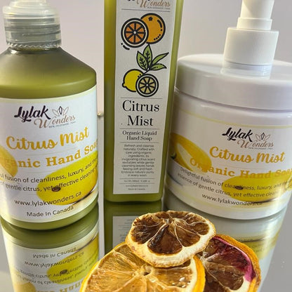 Organic Citrus Mist Liquid Hand Soap