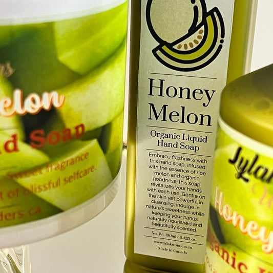 Organic Honey Melon Liquid Hand Soap