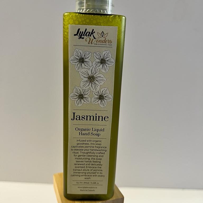 Organic Jasmine Liquid Hand Soap