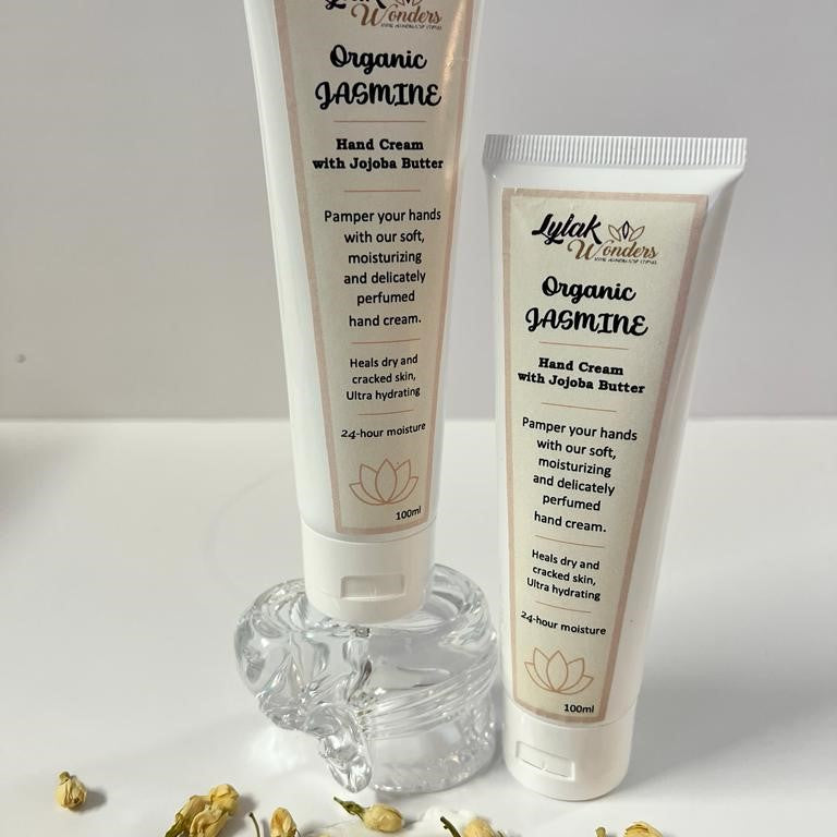 Organic Velvet Rose hand cream