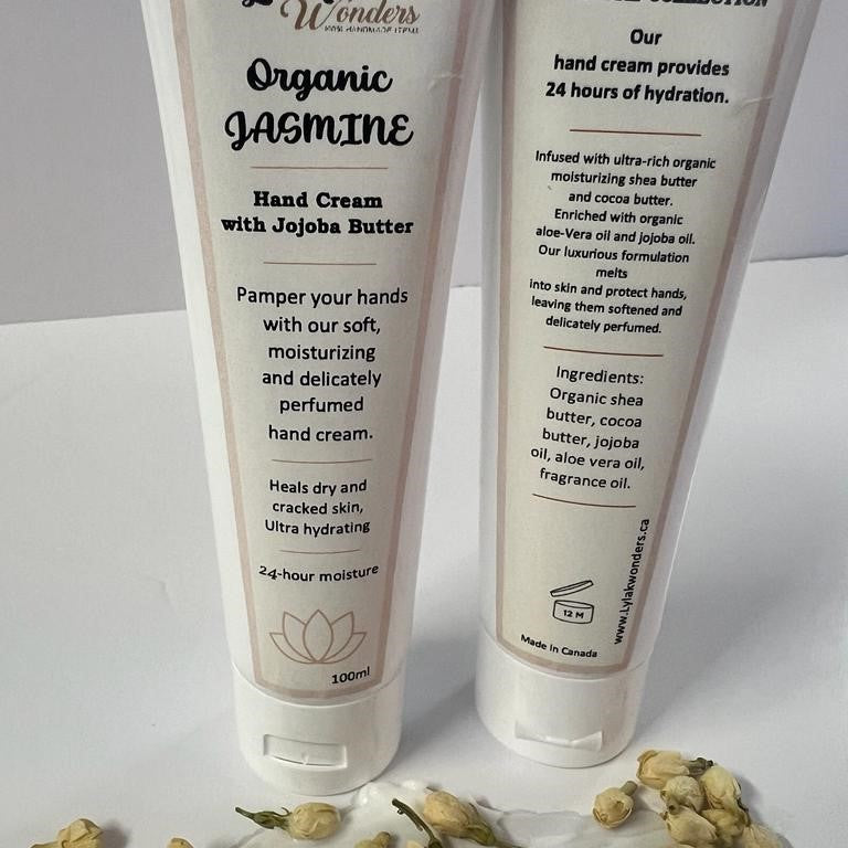 Organic Jasmine Hand Cream