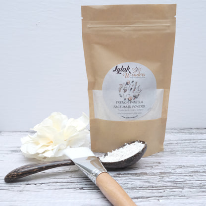 Organic French Vanilla Face Mask Powder