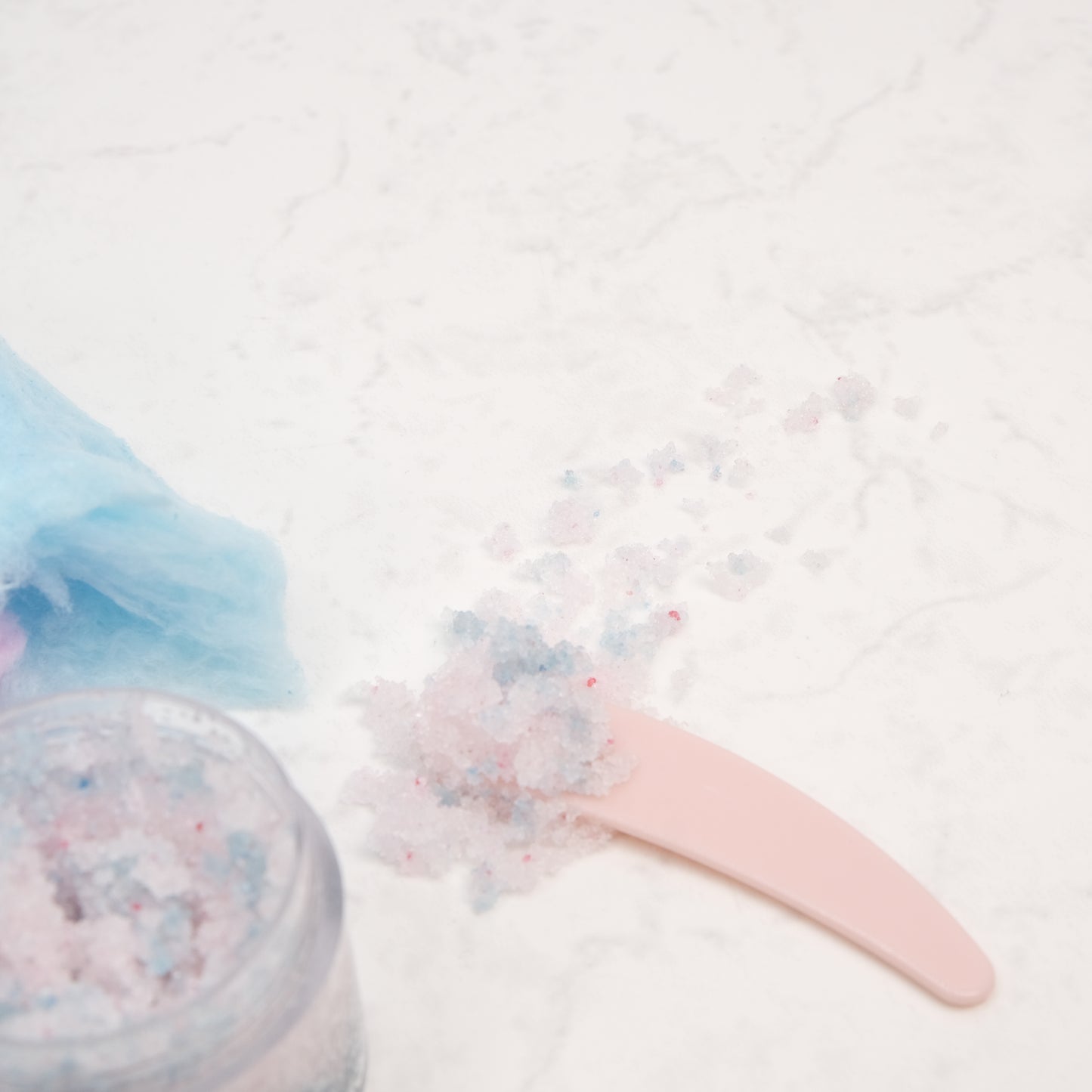 Organic Cotton Candy Lip Scrub