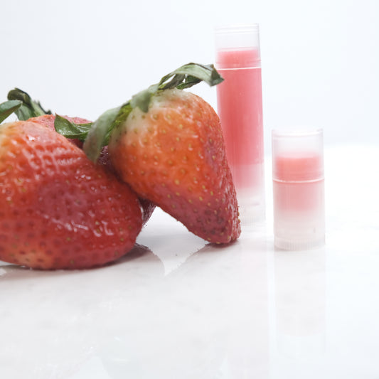 Organic Strawberry lip butter
