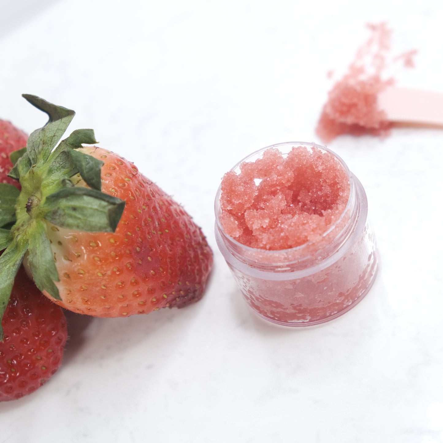 Organic Strawberry Lip Scrub