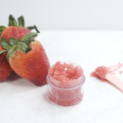 Organic Strawberry Lip Scrub