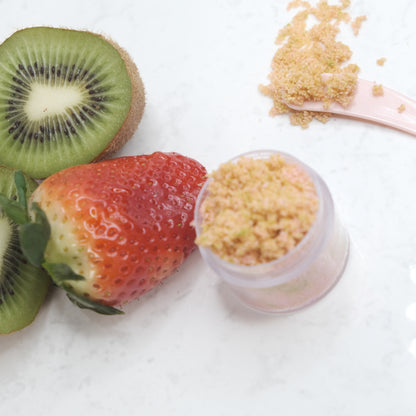 Organic Strawberry Kiwi Lip Scrub