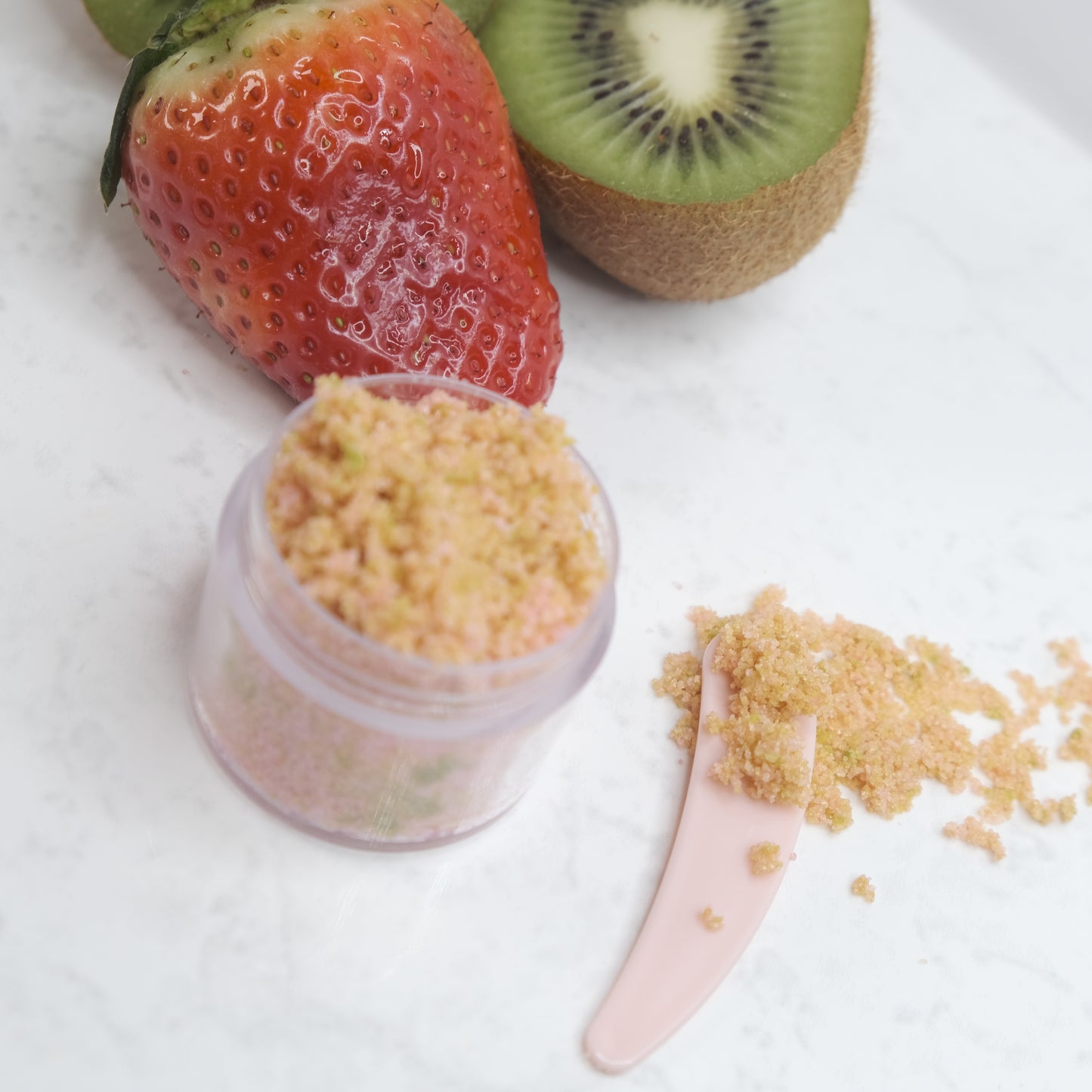 Organic Strawberry Kiwi Lip Scrub