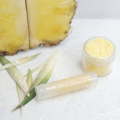 Organic Pineapple Lip Love Set