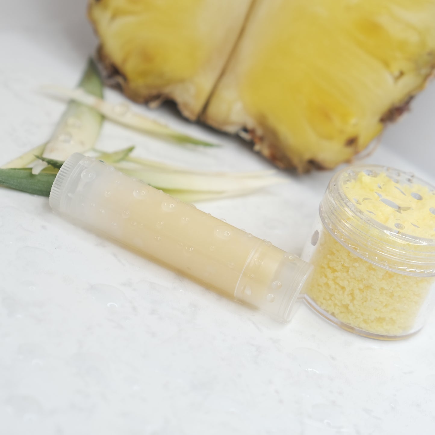 Organic Pineapple Lip Love Set