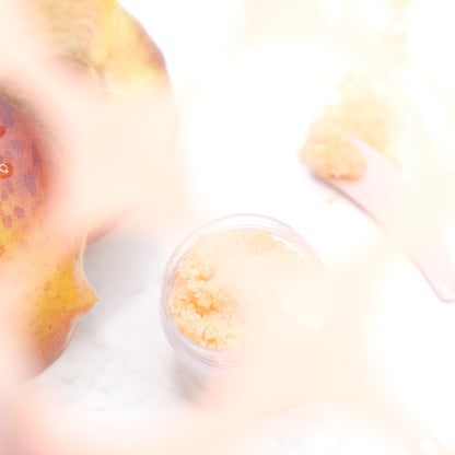 Organic Peach Lip Scrub