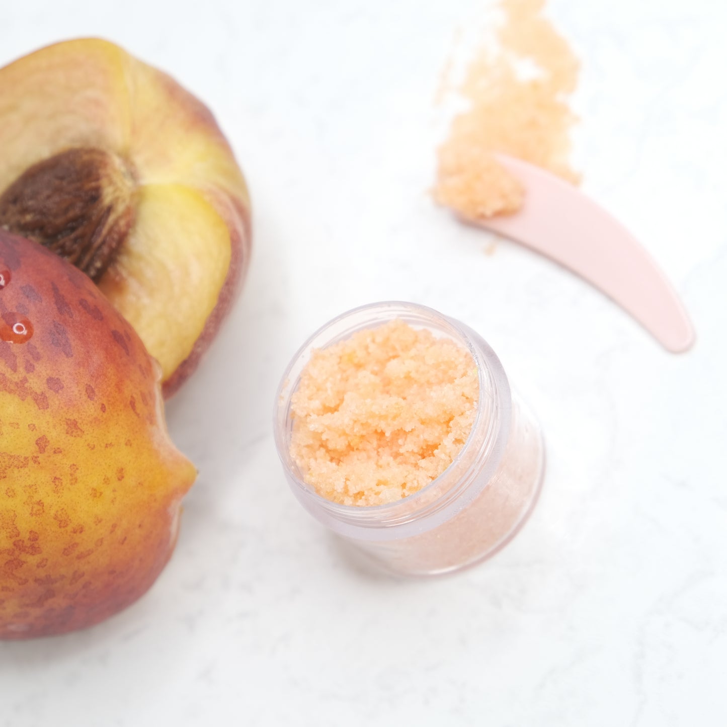 Organic Peach Lip Scrub