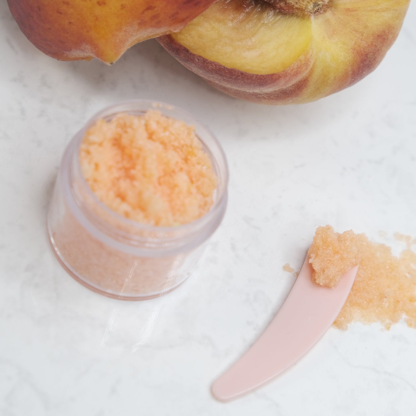 Organic Peach Lip Scrub