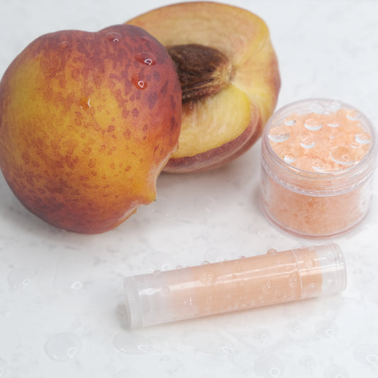 Organic Peach Lip Love Set