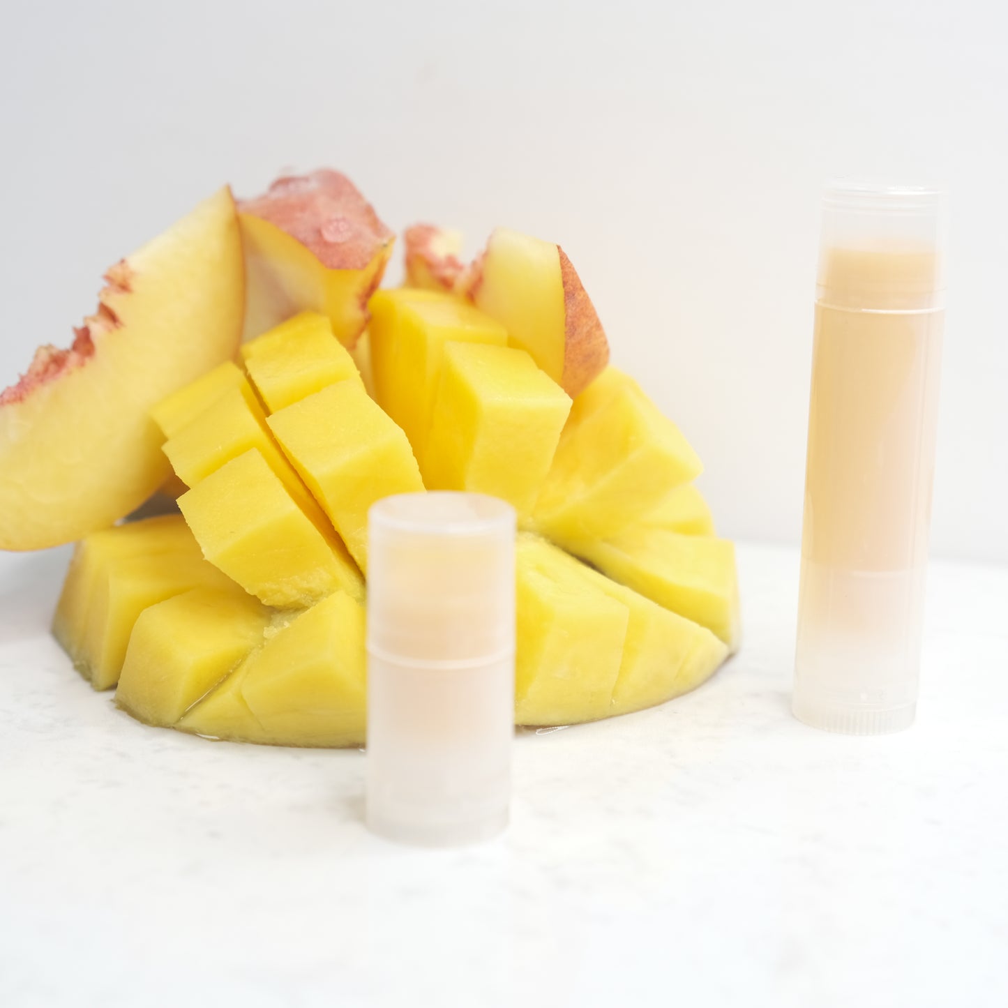 Organic Peach and Mango Lip Butter