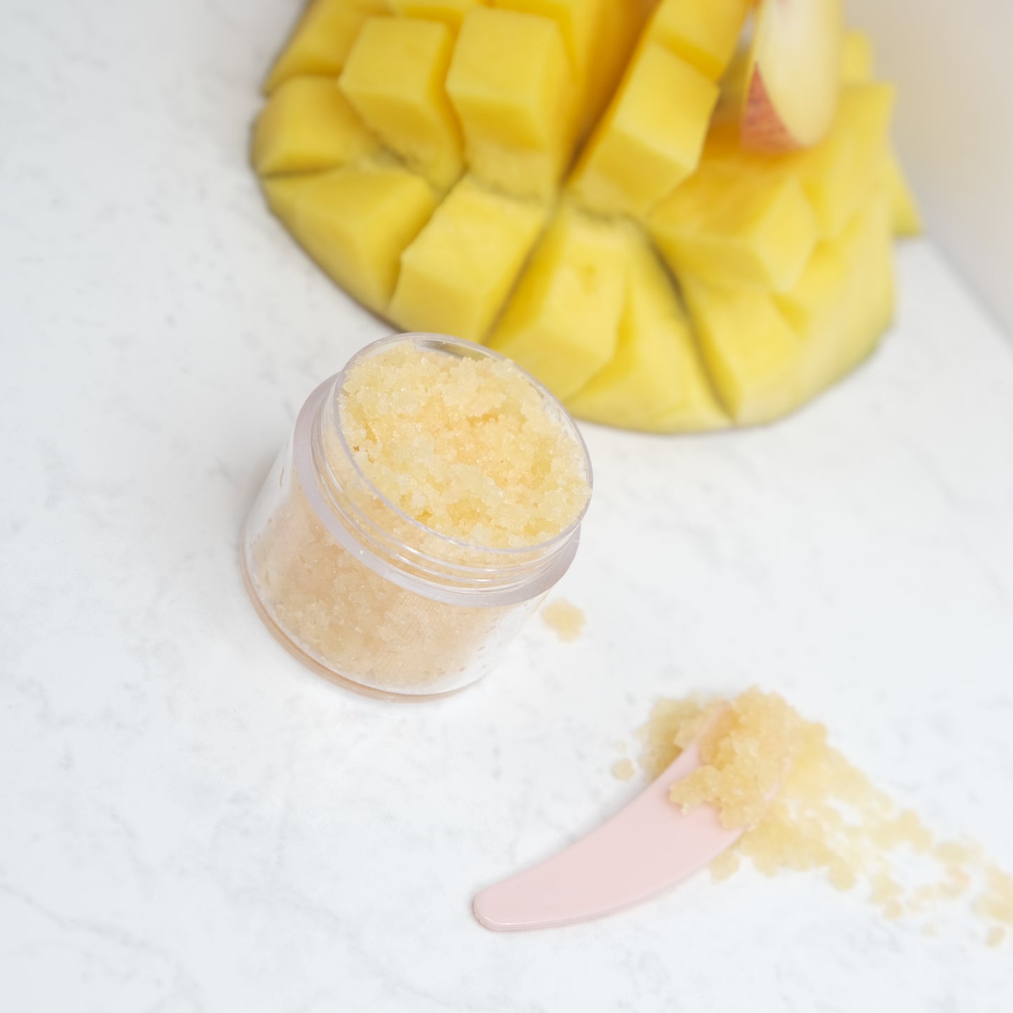 Organic Peach and Mango Lip Scrub