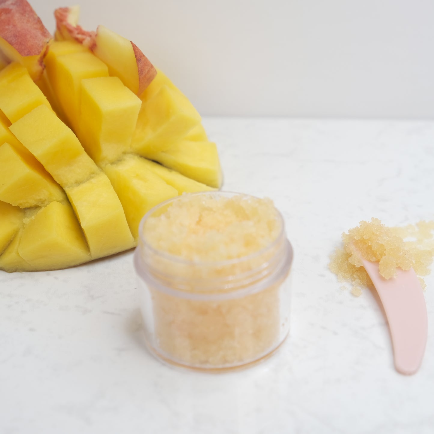 Organic Peach and Mango Lip Scrub