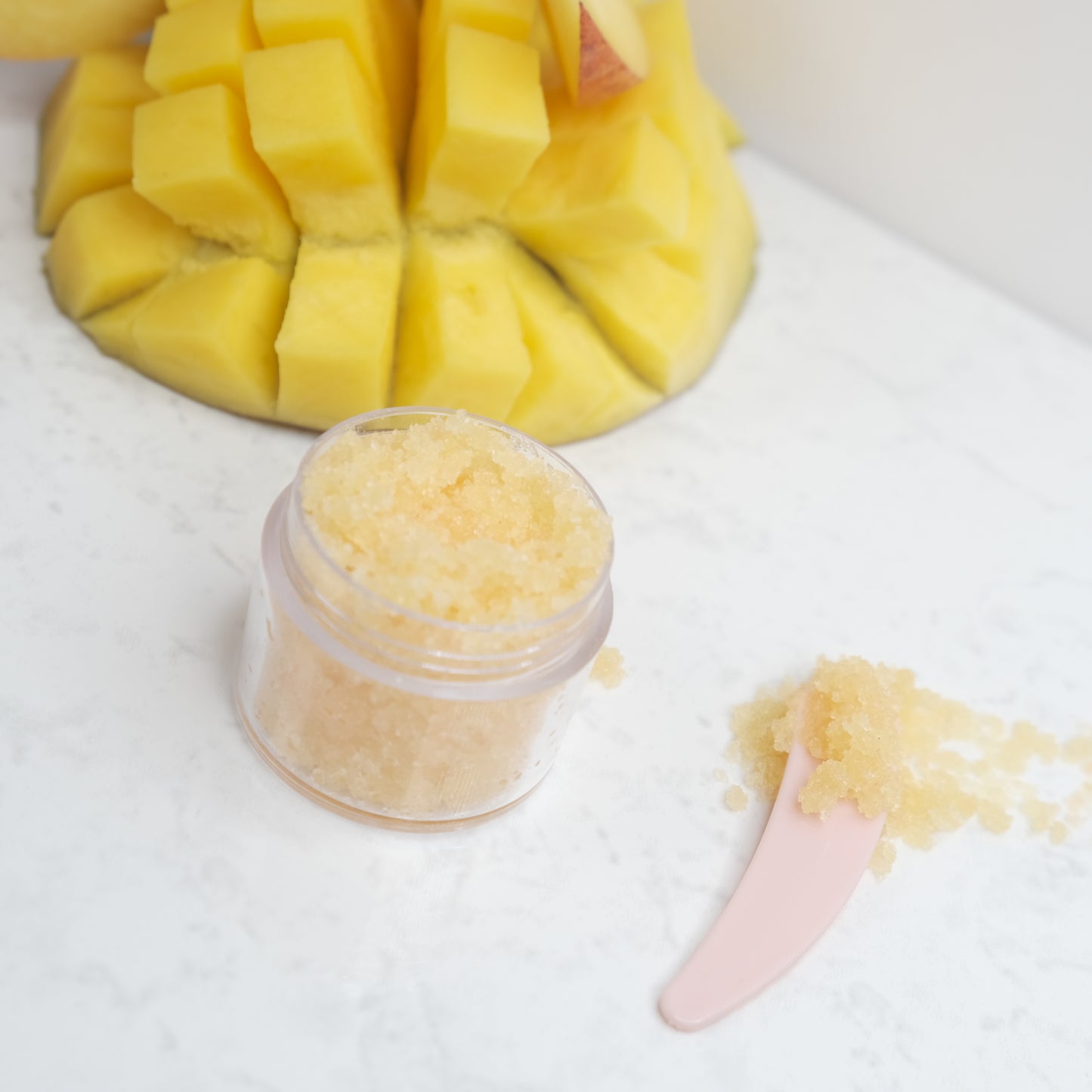 Organic Peach and Mango Lip Scrub