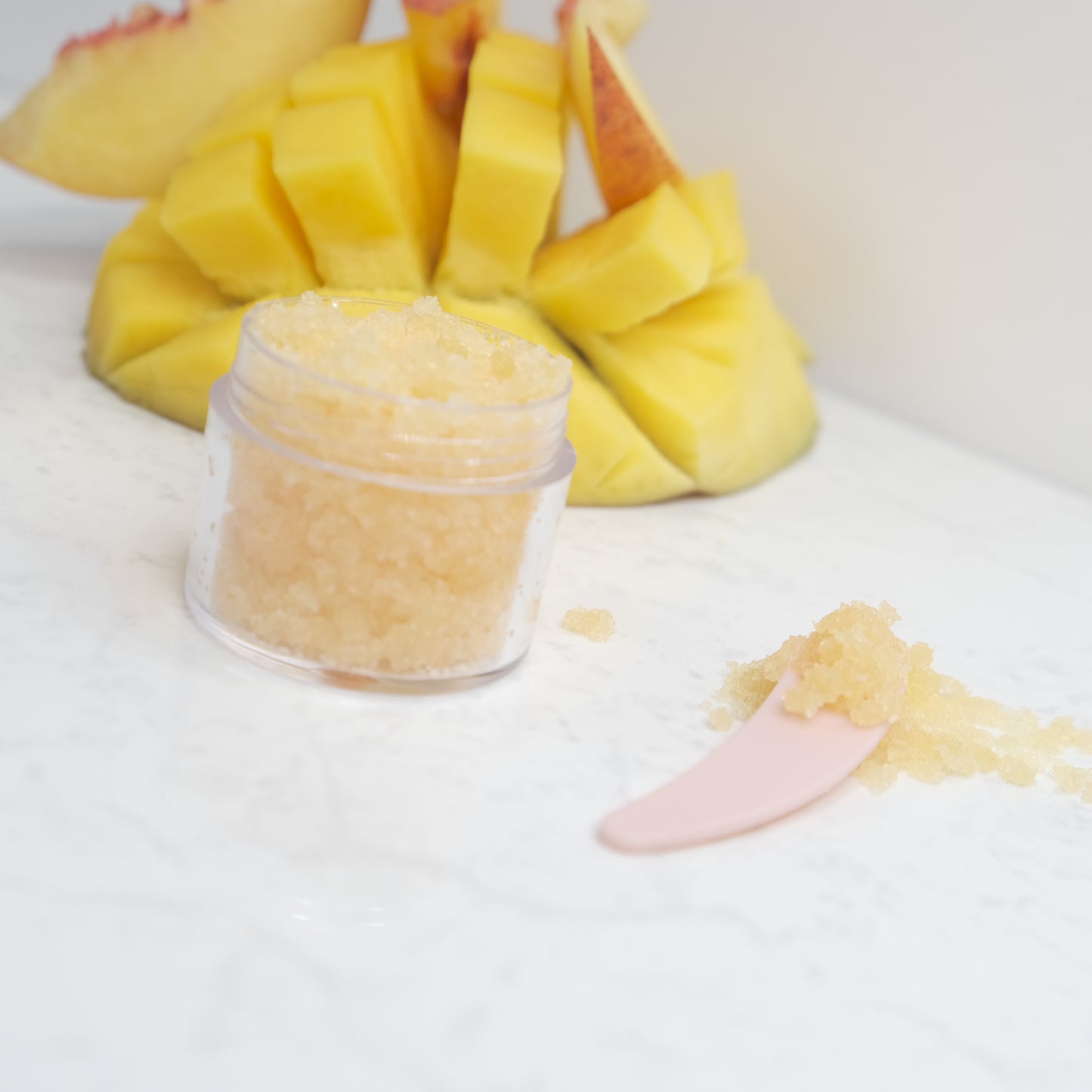 Organic Peach and Mango Lip Scrub