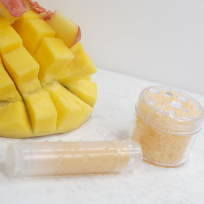 Organic Peach Mango Lip Love Set