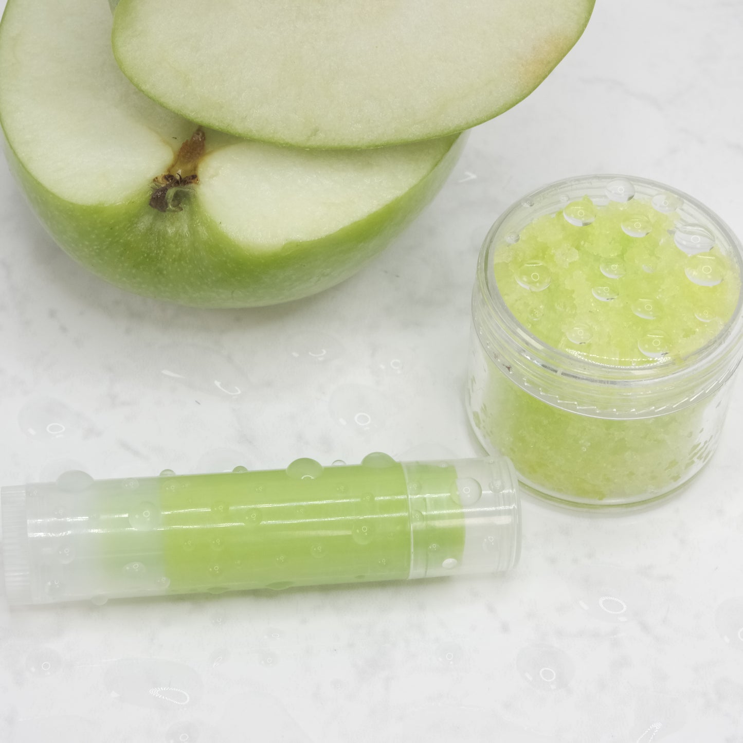 Organic Green Apple Lip Love Set