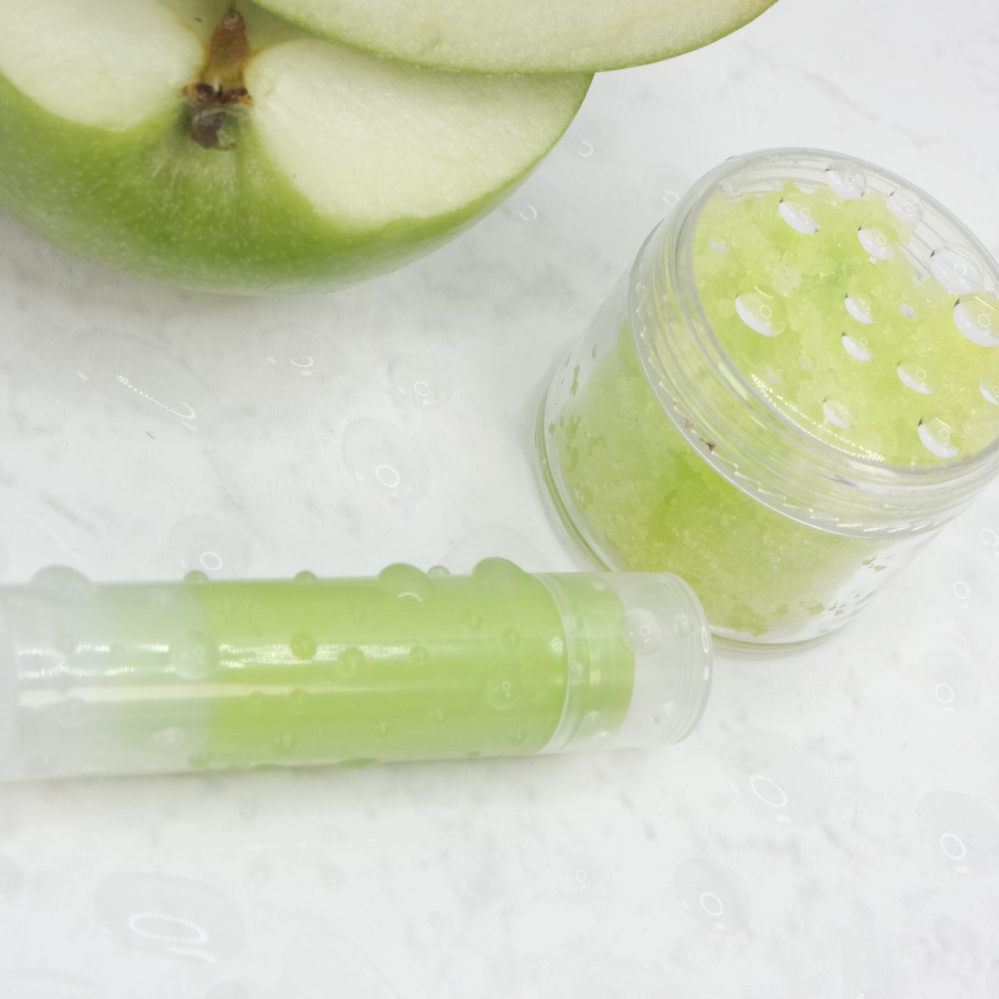 Organic Green Apple Lip Love Set