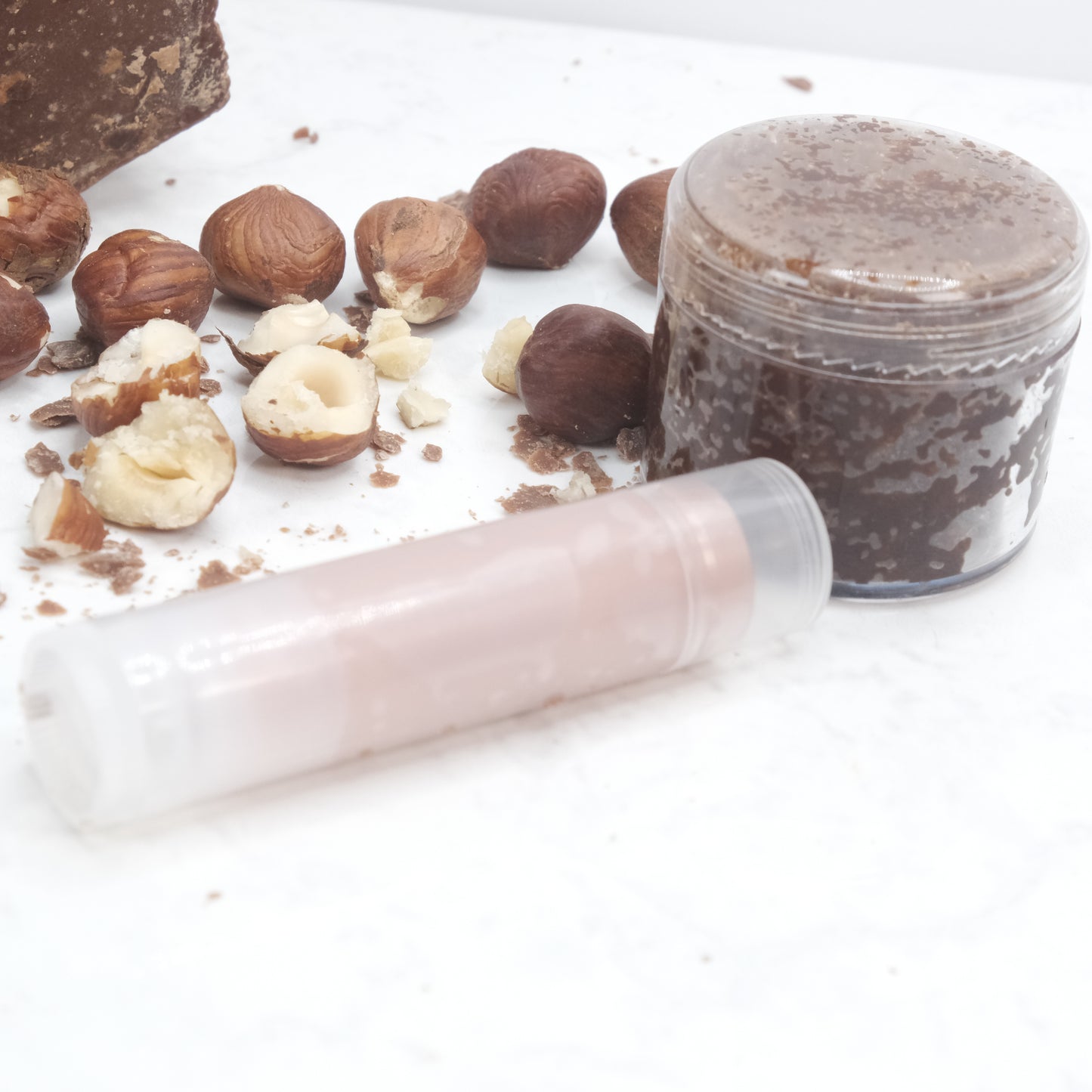 Organic Chocolate Hazelnut Lip Love Set