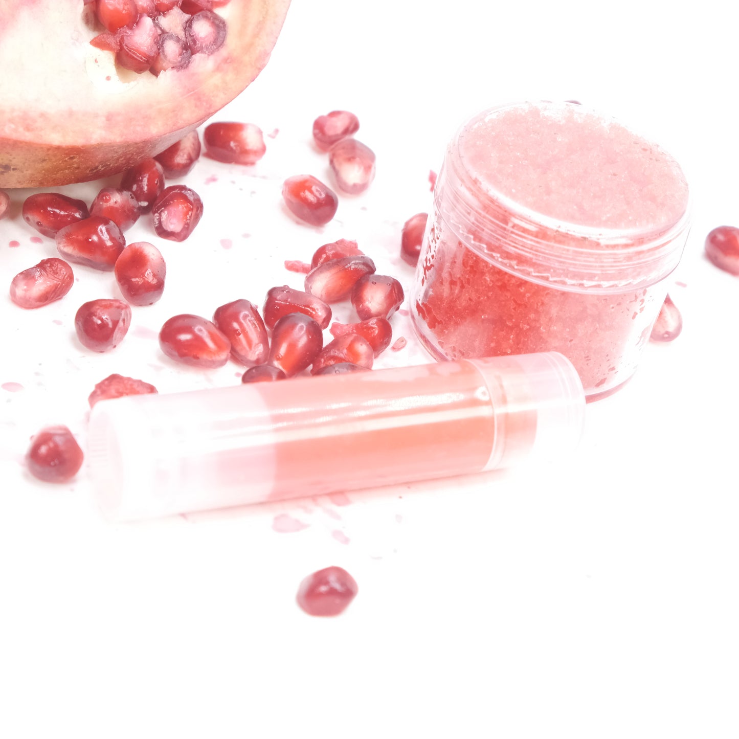 Organic Pomegranate Lip Love Set