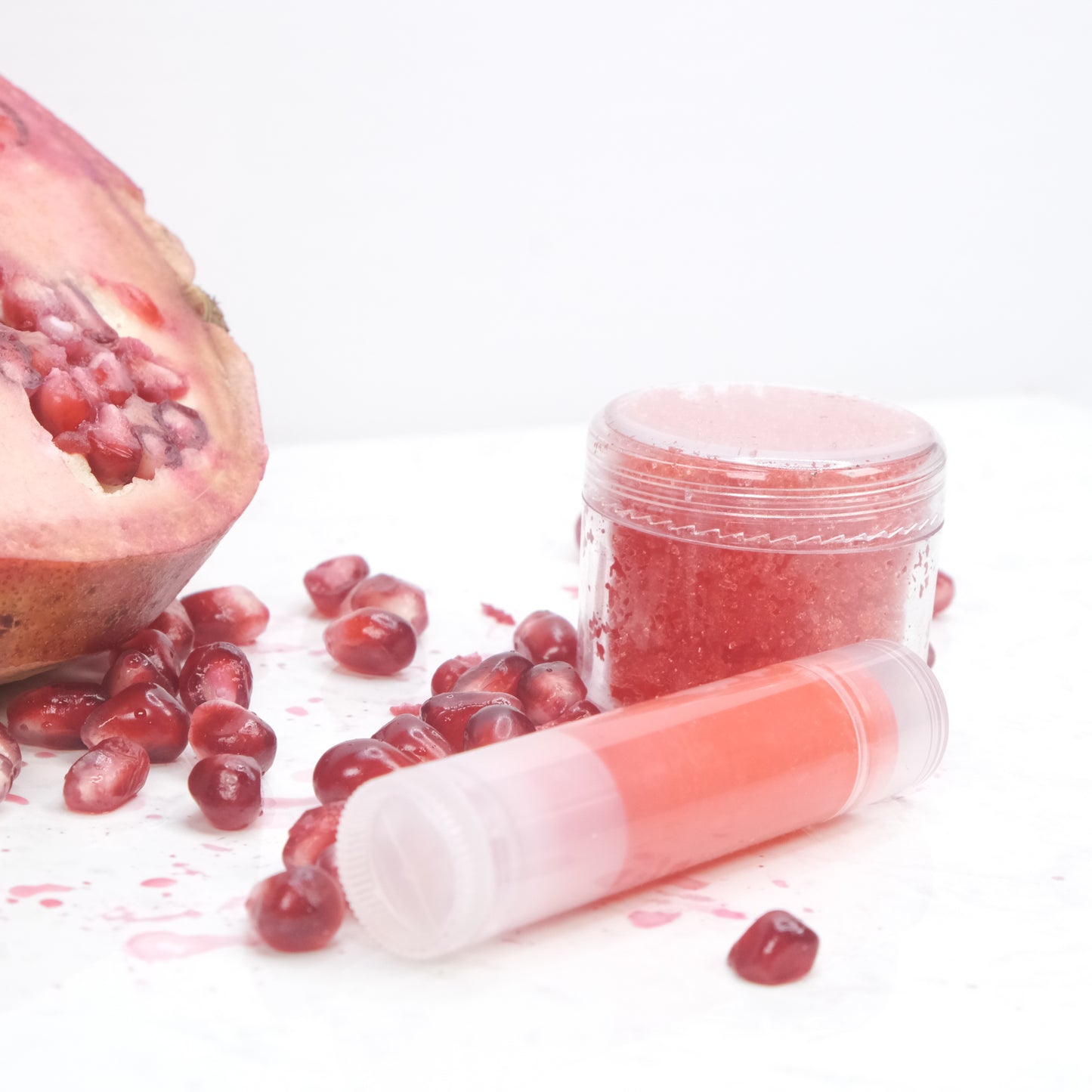 Organic Pomegranate Lip Love Set