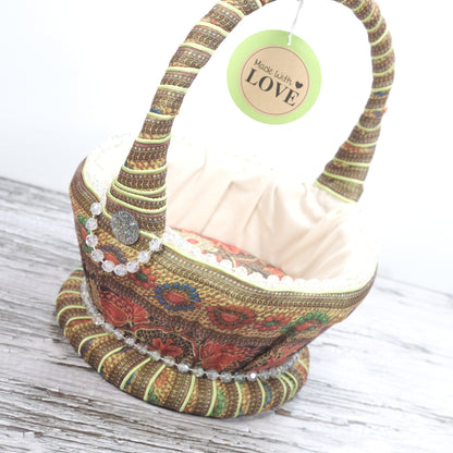 Handmade Hazel Basket