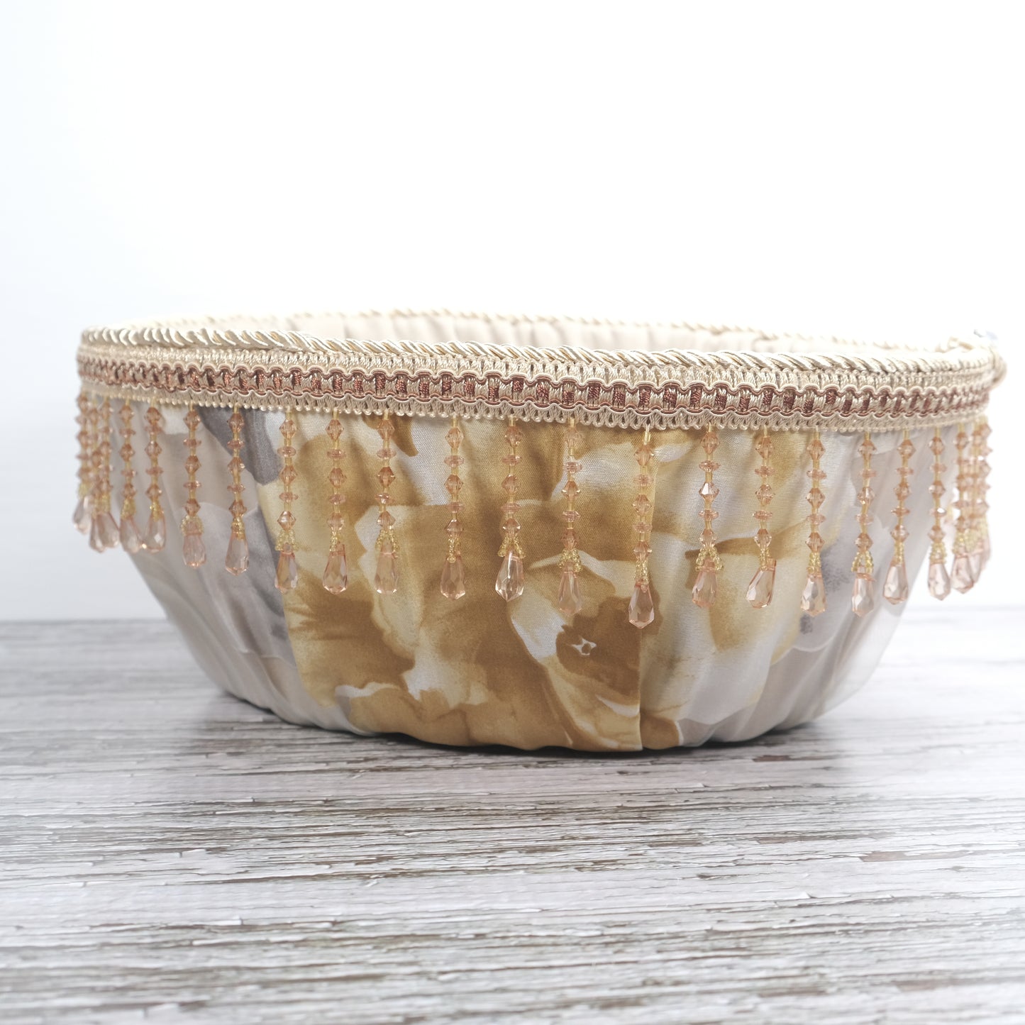 Handmade Gold Basket