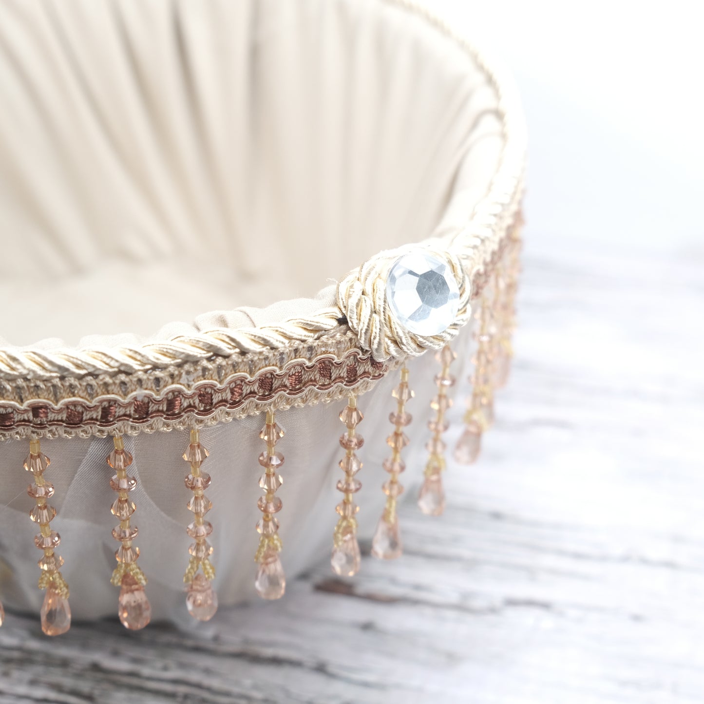 Handmade Gold Basket