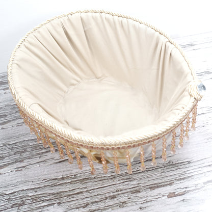 Handmade Gold Basket