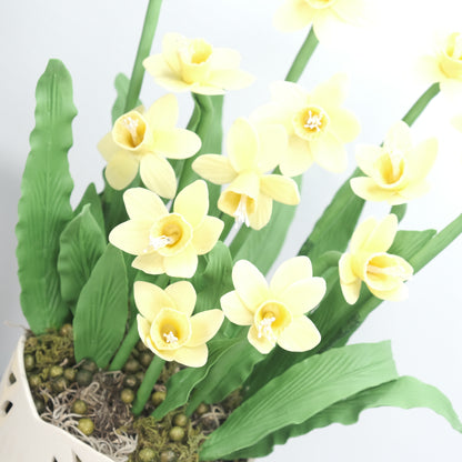 Handmade yellow Daffodils Arrangement