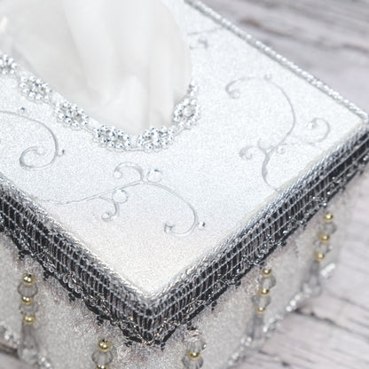 Handmade Sparkles Tissue Paper Box