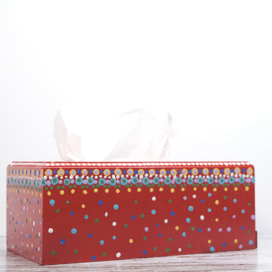 Handmade Sensuous Speckles Tissue Paper Box